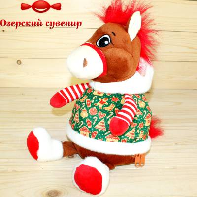 Детский новогодний подарок Озерский Сувенир в мягкой игрушке в Северном