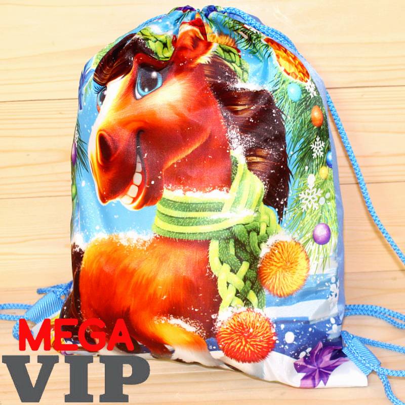 Рюкзак с конфетами детям на Новый Год 2026 в Северном